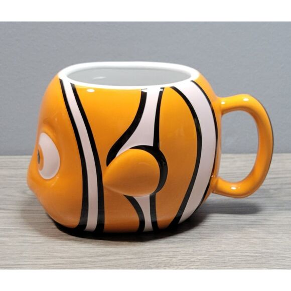 Disney Store Disney Pixar Finding Nemo Orange Ceramic Coffee Mug - Picture 2 of 6